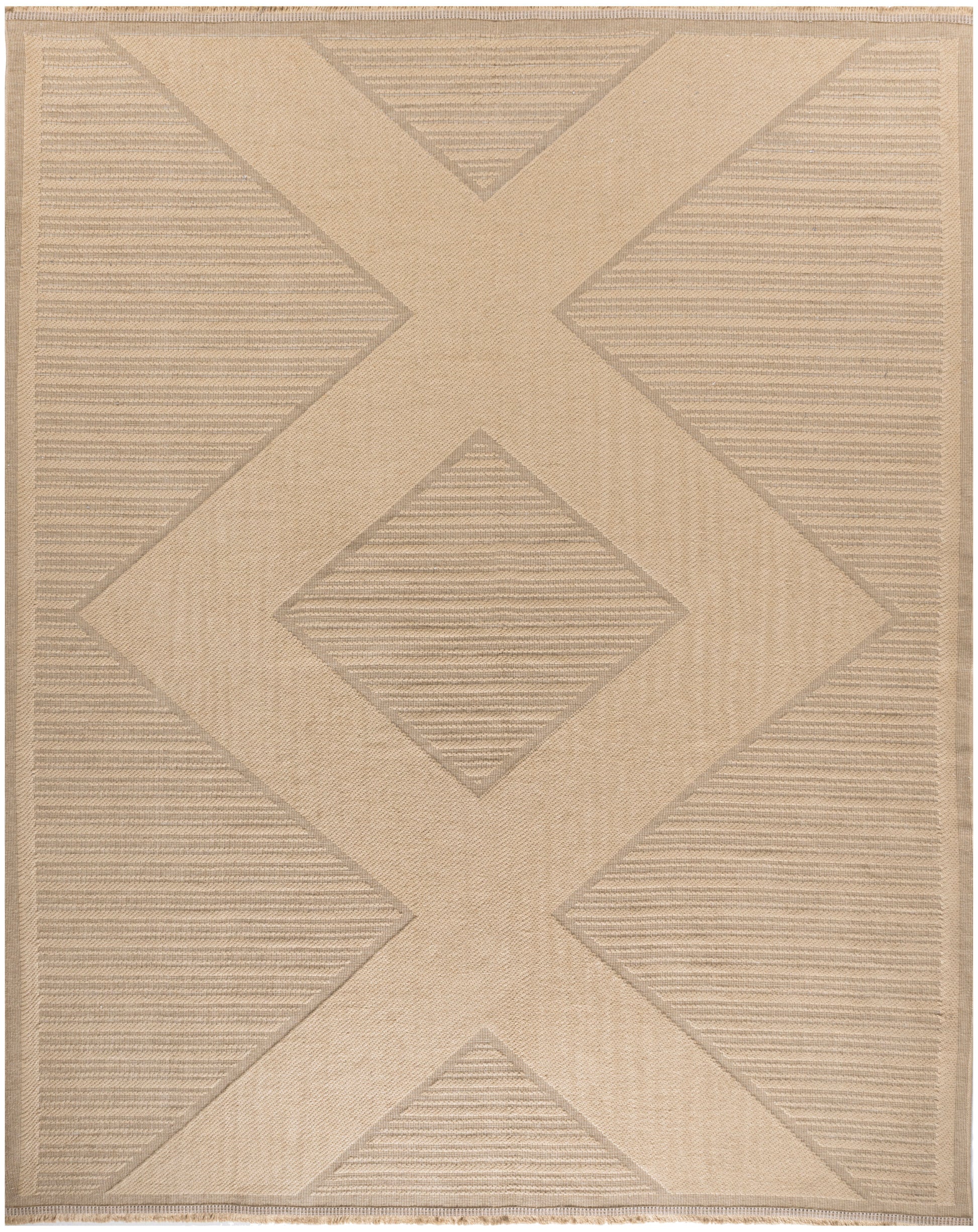 Nourison Home Washable Jute  Natural Beige  Contemporary