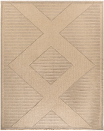 Nourison Home Washable Jute  Natural Beige  Contemporary