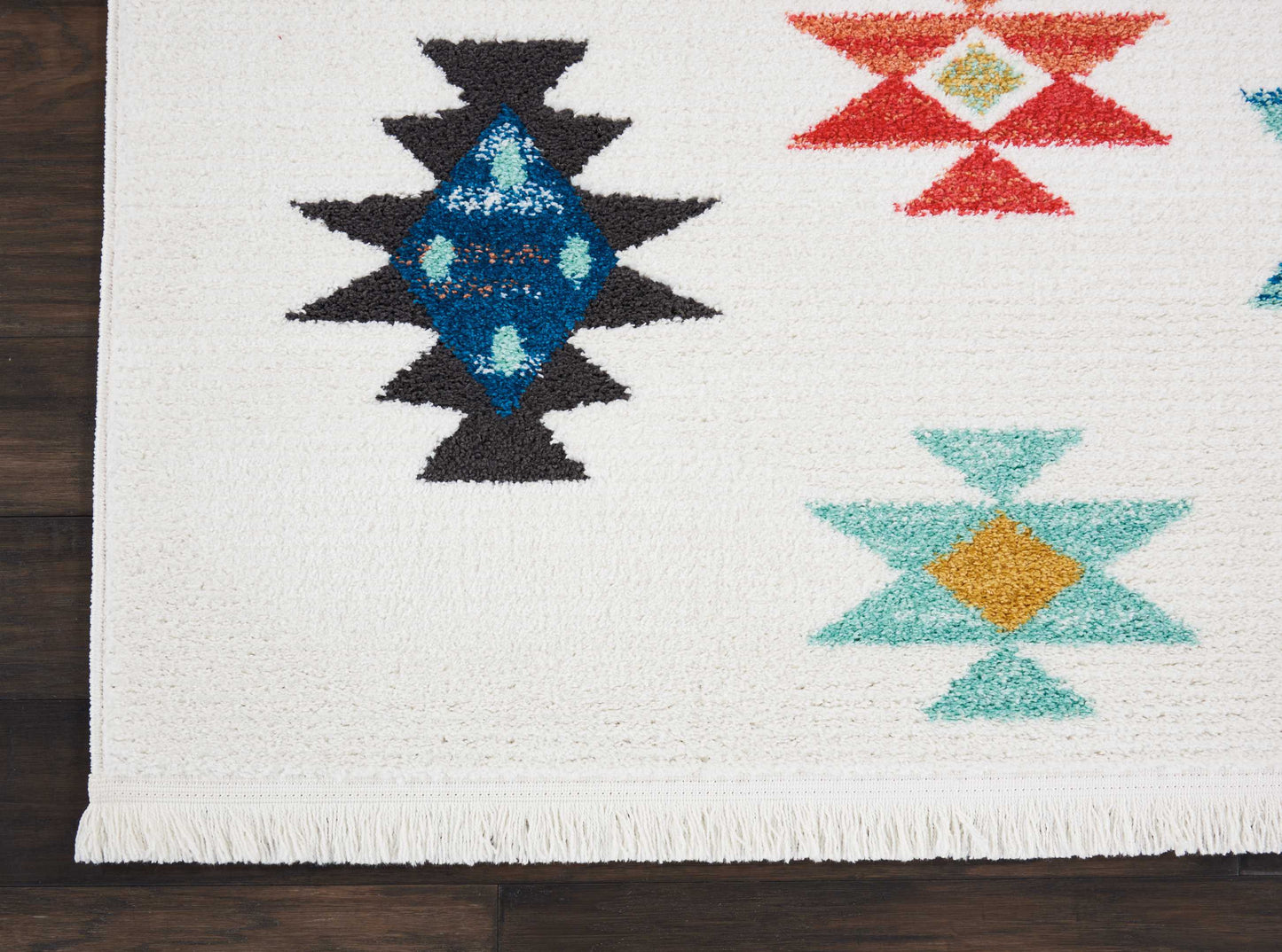 Nourison Home South Western  White  Transitional