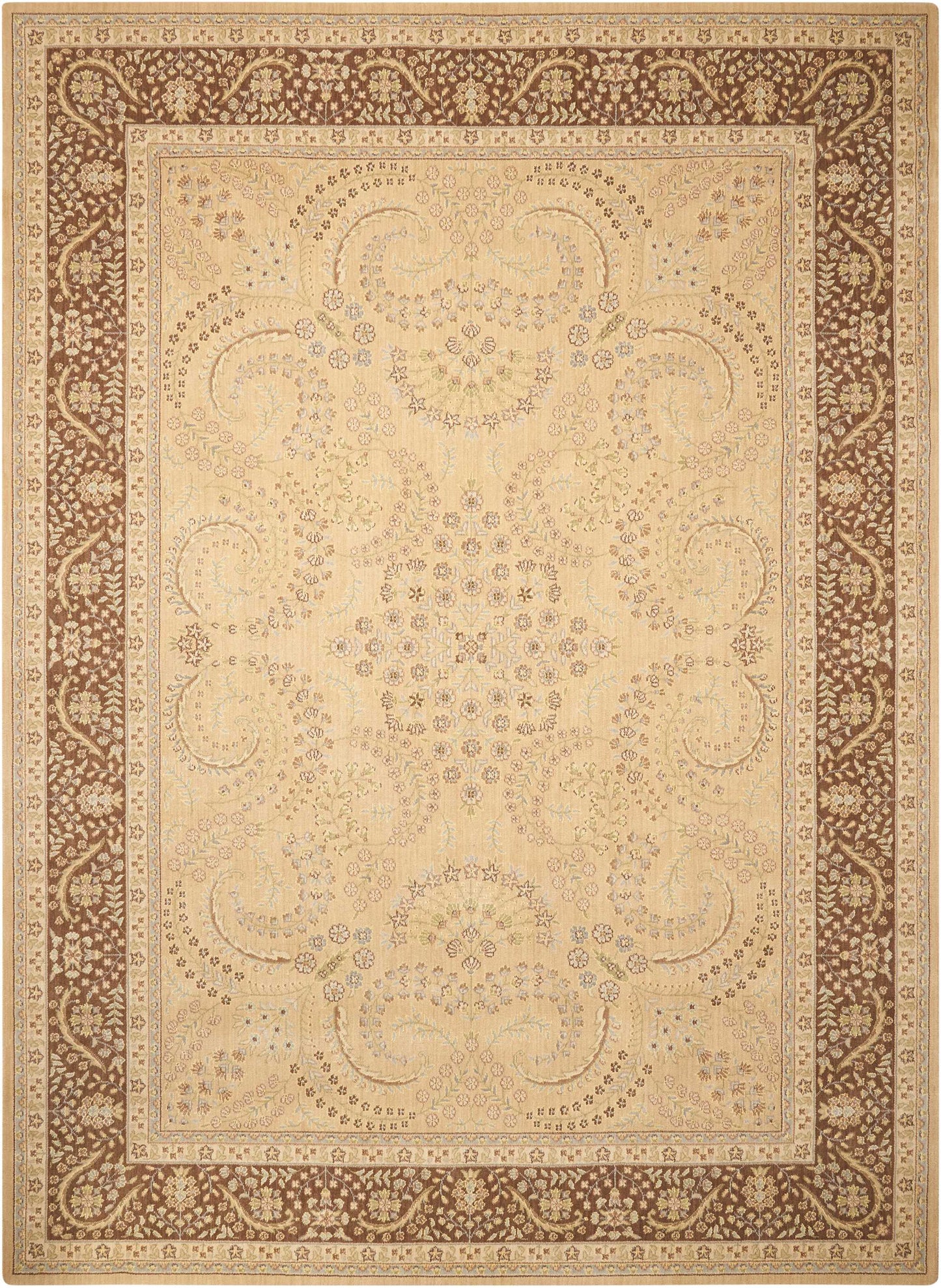 Nourison Home Persian Empire PE25 Sand Traditional Loomed Rug