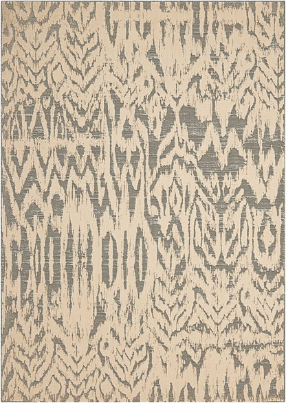 Nourison Home Nepal NEP10 Ivory Grey Transitional Loomed Rug