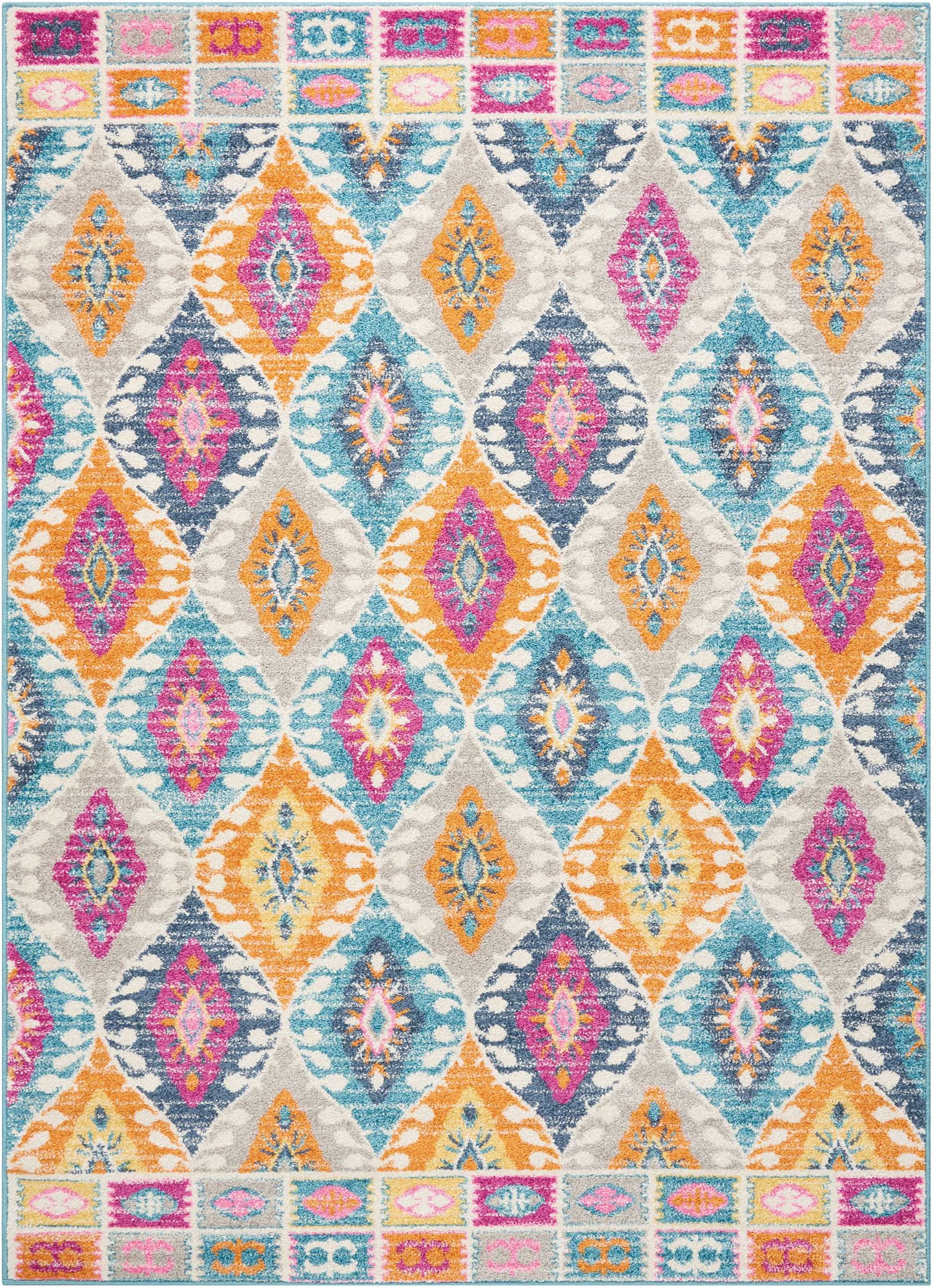Nourison Home Passion PSN02 Multicolor Transitional Power-loomed Rugs