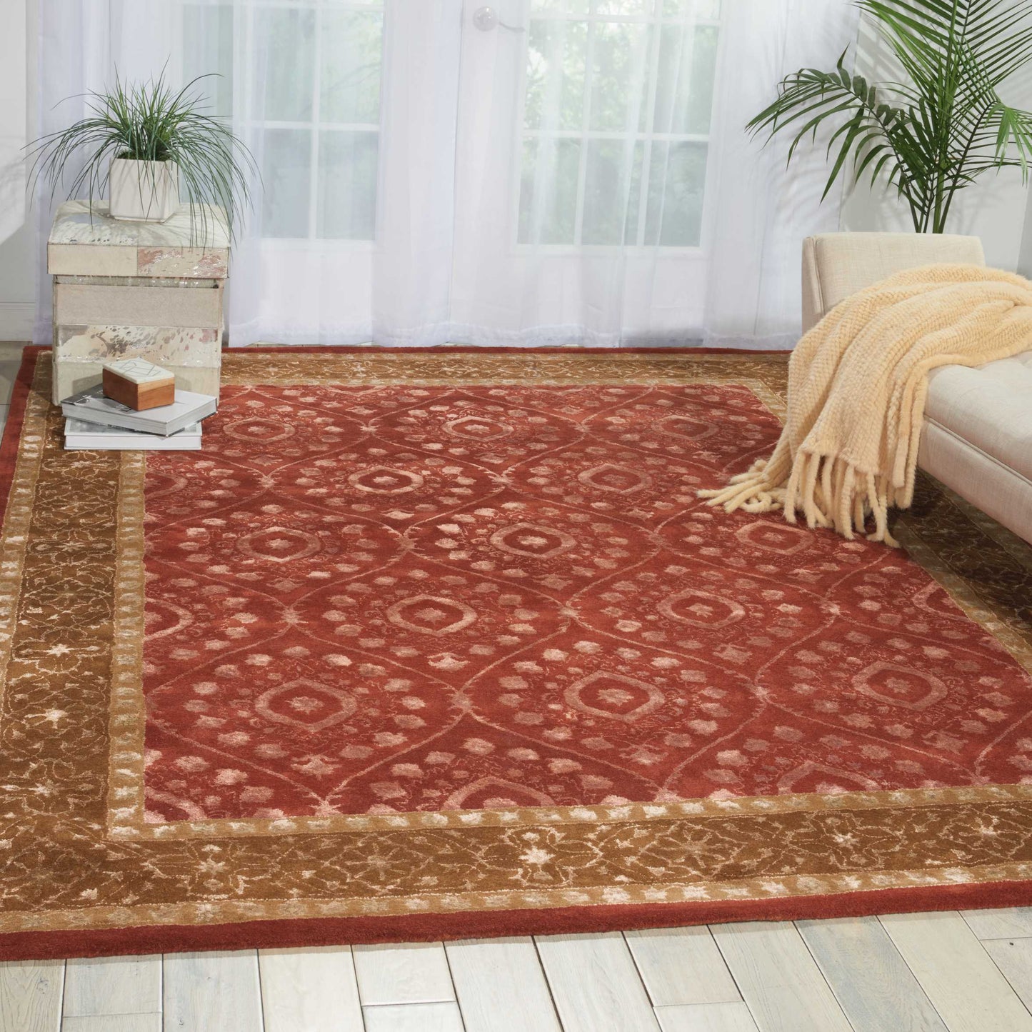 Nourison Home Symphony  Ruby  Traditional