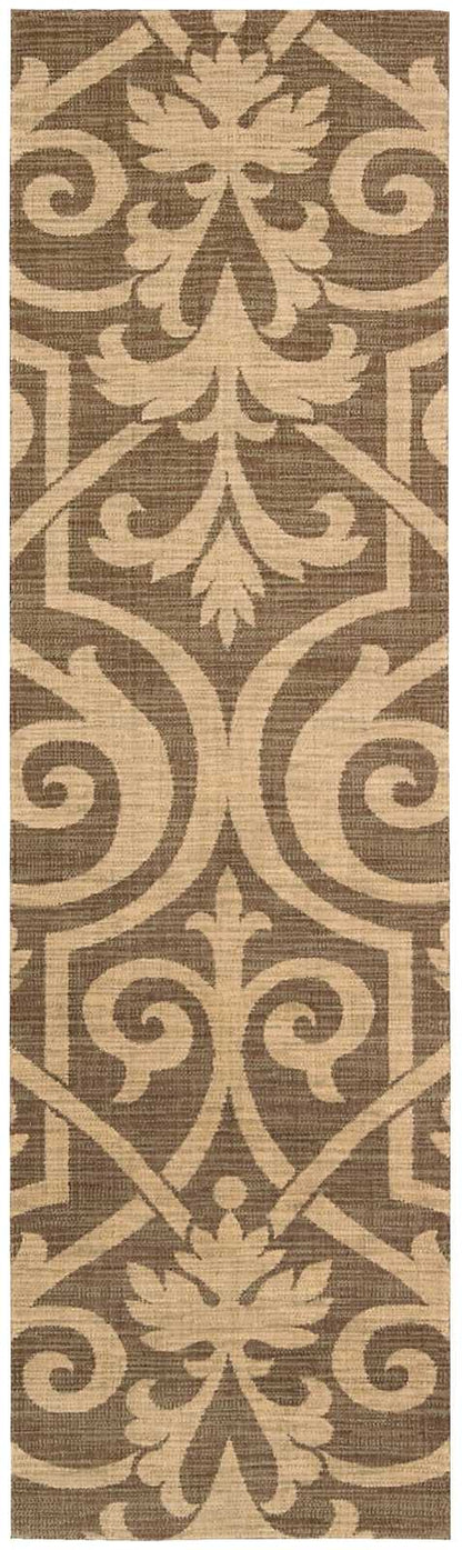 Nourison Home Riviera RI04 Mocha Transitional Loomed Rug