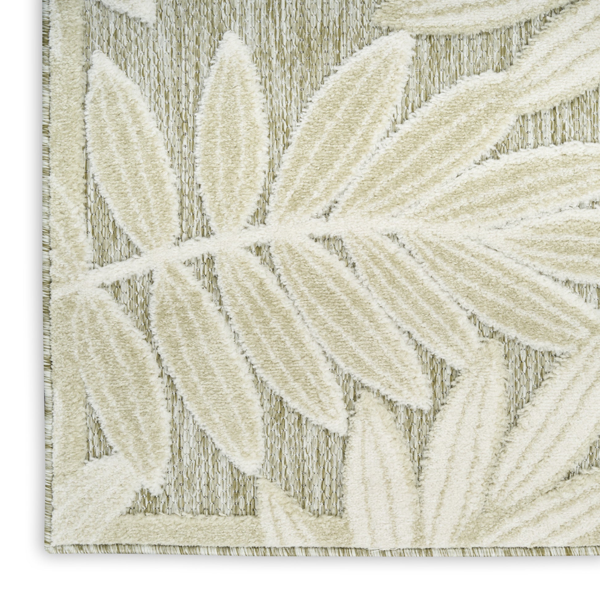 Nourison Home Aloha  Ivory Sage  Contemporary