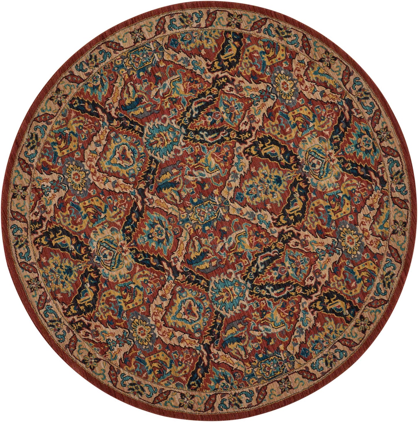 Nourison Home Nourison 2020 NR205 Terracotta Traditional Loomed Rug