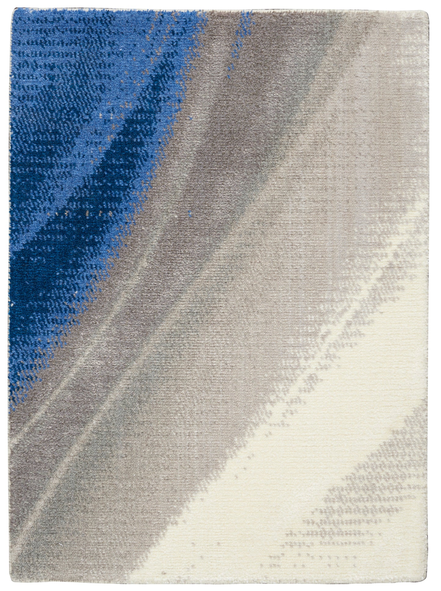 Nourison Home Twilight TWI28 Ivory Grey Blue  Contemporary Loom Rug