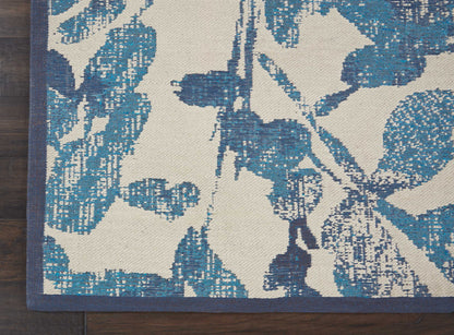 Waverly Vintage Lux  Indigo  Contemporary