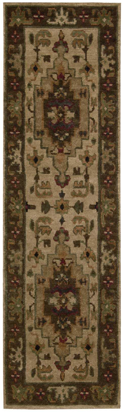 Nourison Home Tahoe TA01 Beige Traditional Knotted Rug