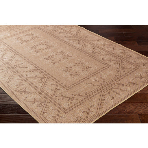 Surya Ez Jute EZT-2304 Light Brown Cottage Machinemade Rug
