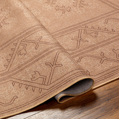 Surya Ez Jute EZT-2304 Light Brown Cottage Machinemade Rug