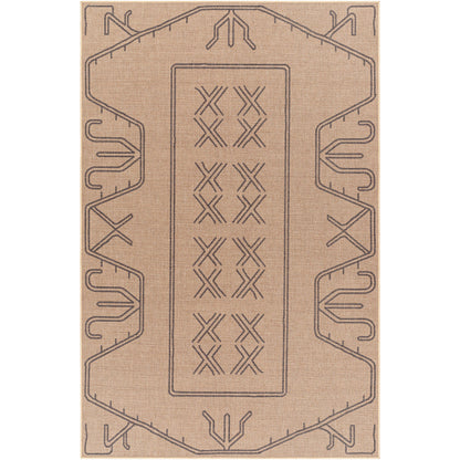 Surya Ez Jute EZT-2305 Light Brown Cottage Machinemade Rug
