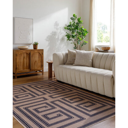 Surya Ez Jute EZT-2307 Light Brown Global Machinemade Rug