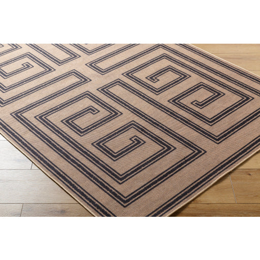 Surya Ez Jute EZT-2307 Light Brown Global Machinemade Rug