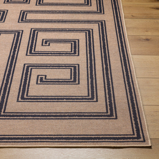 Surya Ez Jute EZT-2307 Light Brown Global Machinemade Rug