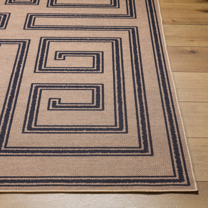 Surya Ez Jute EZT-2307 Light Brown Global Machinemade Rug