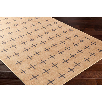 Surya Ez Jute EZT-2308 Light Brown Cottage Machinemade Rug