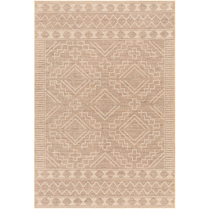 Surya Ez Jute EZT-2311 Light Brown Cottage Machinemade Rug