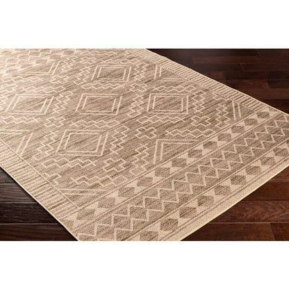 Surya Ez Jute EZT-2312 Light Brown Cottage Machinemade Rug