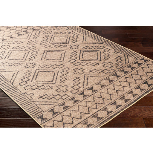 Surya Ez Jute EZT-2313 Light Brown Cottage Machinemade Rug