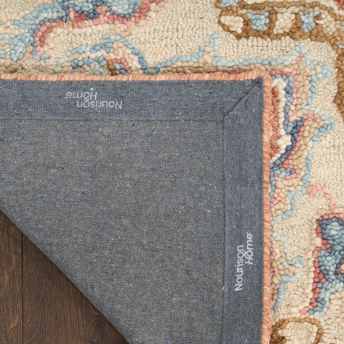 Nourison Home Maison  Rust Ivory  Traditional