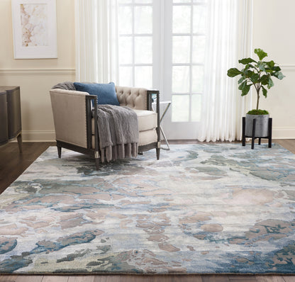 Nourison Home Prismatic  Grey Slate  Contemporary