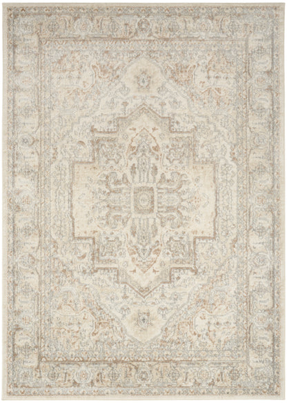 Nourison Home Quarry QUA18 Beige Traditional Power-loomed Rugs