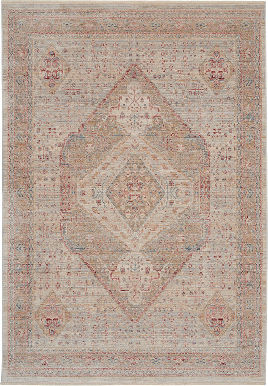 Nourison Home Homestead  Beige Grey  Traditional