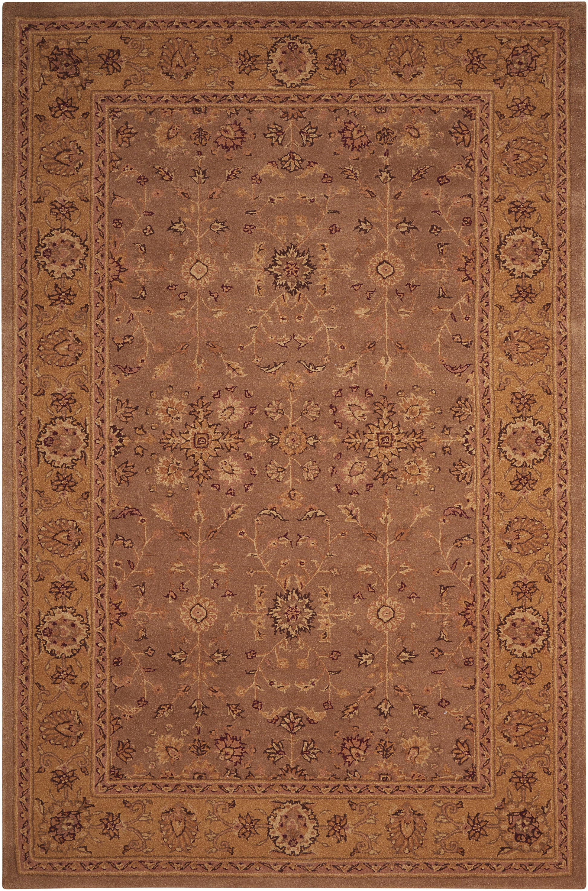 Nourison Home Heritage Hall  Green  Traditional