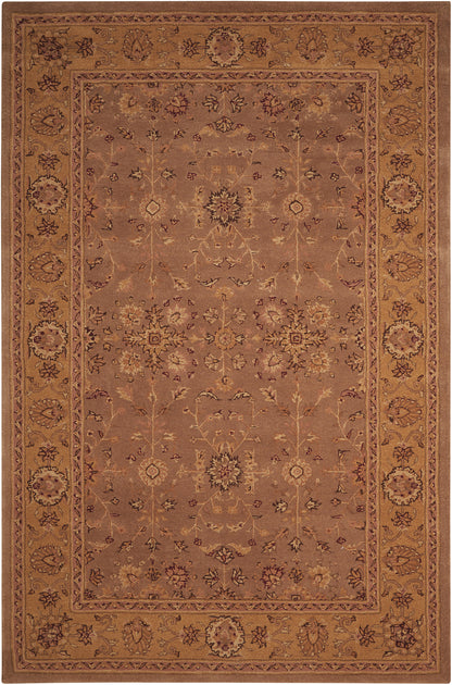 Nourison Home Heritage Hall  Green  Traditional