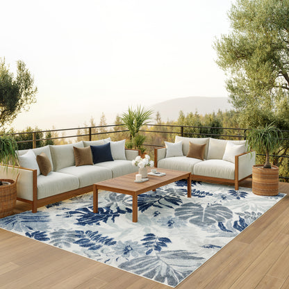 Nourison Home Suncoast  Blue  Contemporary