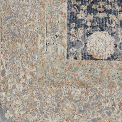 Nourison Home Malta  Navy  Traditional