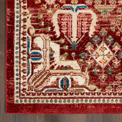 Nourison Home Karisma  Brick Ivory  Traditional
