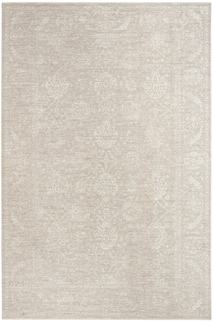 Nourison Home Moonlit MLI03 Ivory Grey Traditional Machine Woven Rug