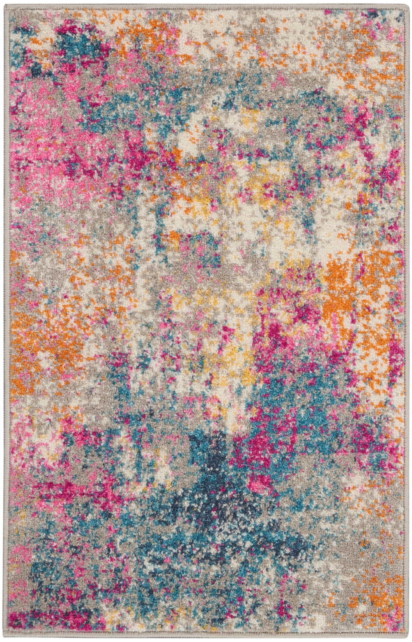 Nourison Home Passion PSN36 Ivory Multicolor Contemporary Power-loomed Rugs