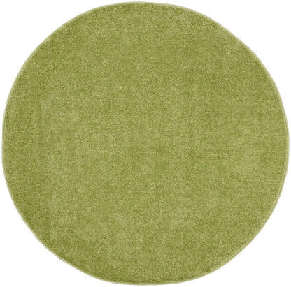 Nourison Home Nourison Essentials NRE01 Green Contemporary Power-loomed Rug