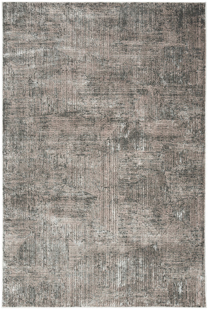 Calvin Klein CK024 Irradiant IRR01 Black Ivory Contemporary Power-loomed Rug