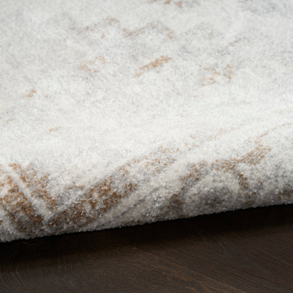 Nourison Home Astra Machine Washable  Grey  Traditional