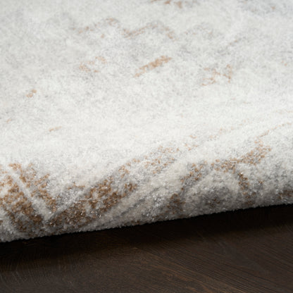 Nourison Home Astra Machine Washable  Grey  Traditional