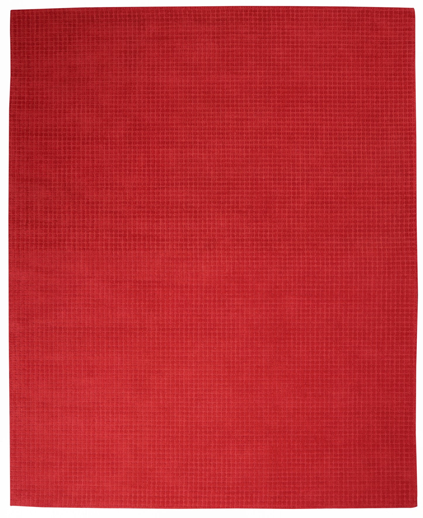 Calvin Klein Las Vegas CK830 Red Contemporary Tufted Rug