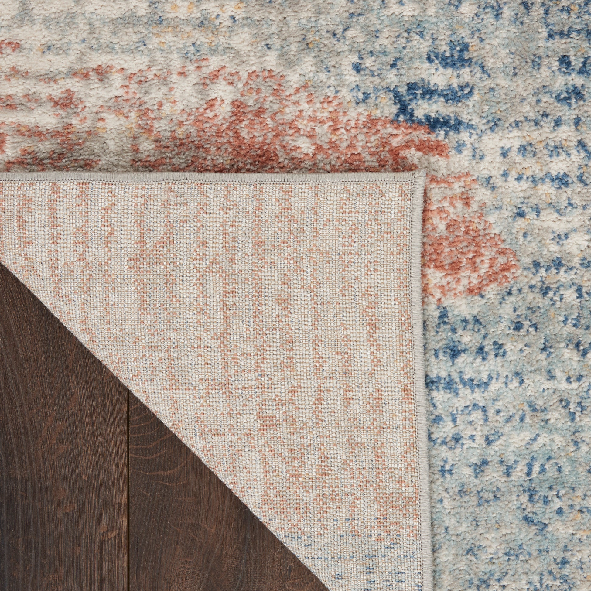 Nourison Home Quarry  Ivory Multicolor  Contemporary