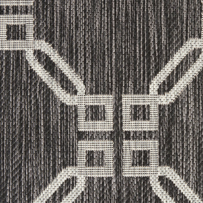 Nourison Home Country Side  Charcoal  Transitional