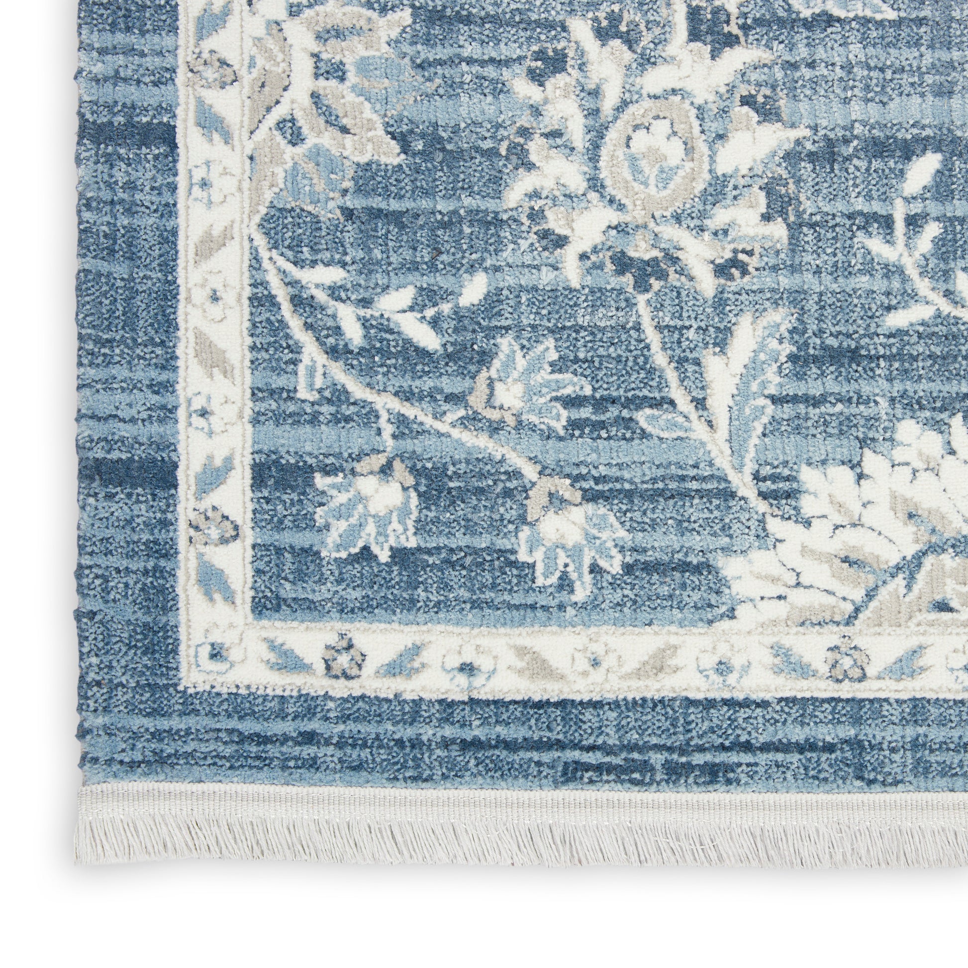 Nourison Home Lennox  Blue Ivory  Transitional