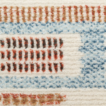 Nourison Home Nordic  Ivory Rust  Contemporary