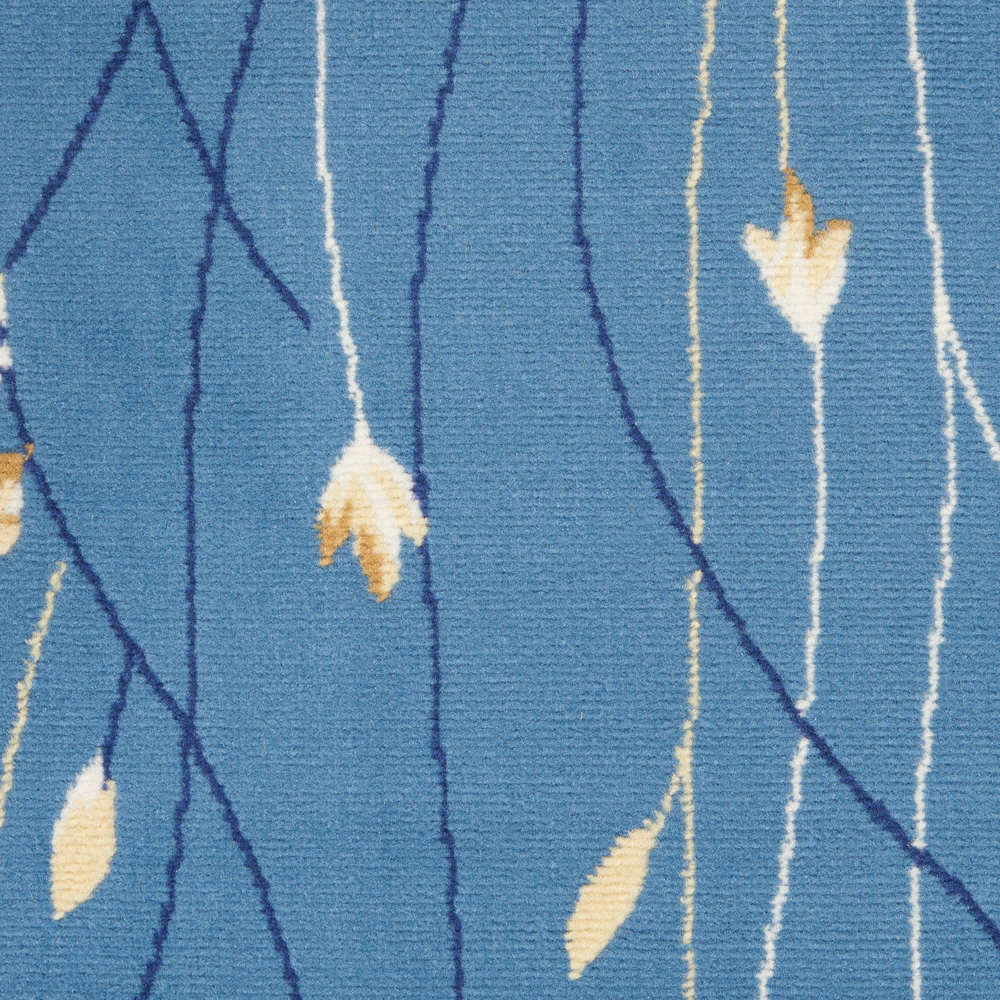 Nourison Home Grafix  Light Blue  Contemporary