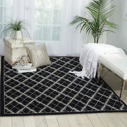 Nourison Home Tranquility  Black  Transitional
