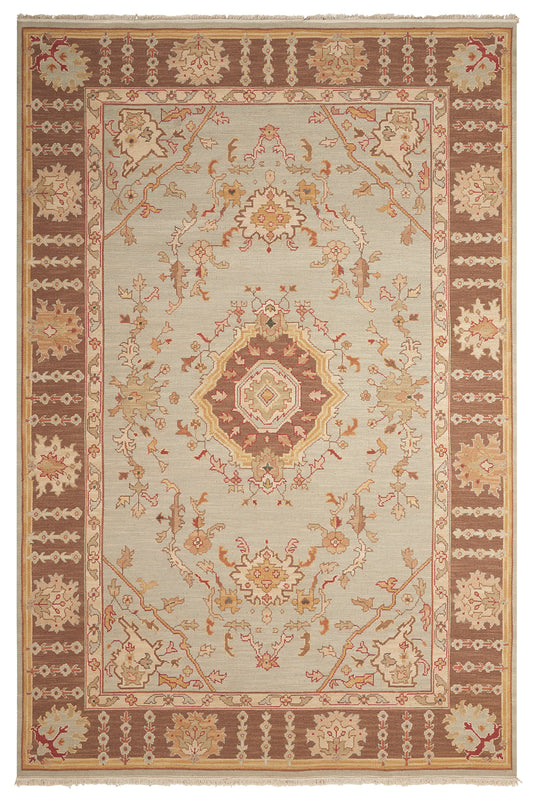 Nourison Home Nourmak S194 Aqua Traditional Woven Rug