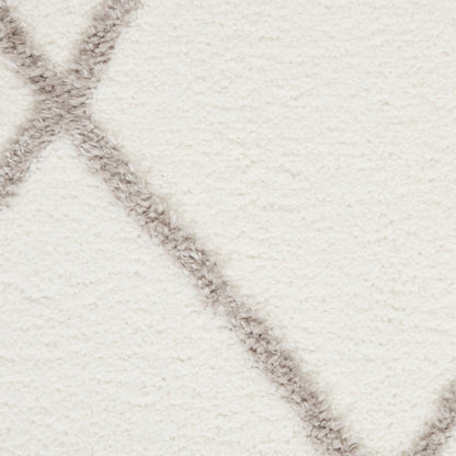 Nourison Home Feather Soft  Ivory Grey  Contemporary