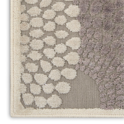 Nourison Home Graphic Illusions  Grey  Contemporary