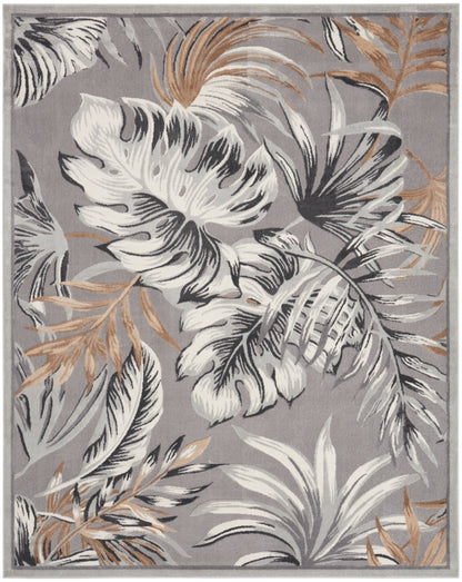 Nourison Home Seaside  Grey  Contemporary